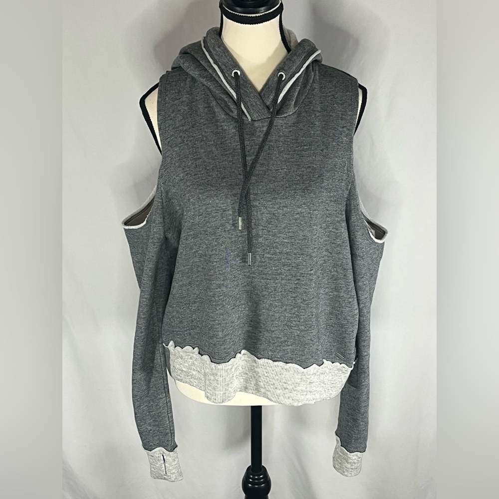Hollister Cold Shoulder Cowl Neck w/Drawstring Women’s Hoodie